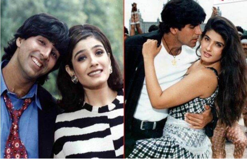 raveena tandon love story, ajay devgan, akshay kumar
