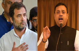 Rahul Gandhi & Sambit Patra