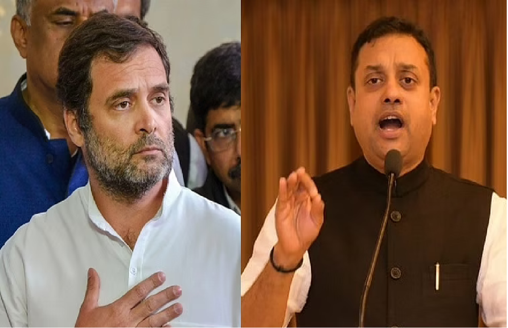 Rahul Gandhi & Sambit Patra