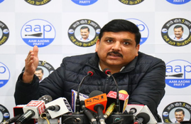 sanjay singh, up government, farmer protest, Aam Aadmi party