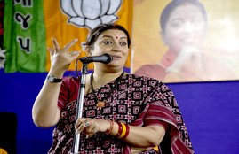 Smriti Irani,Union Minister,amethi