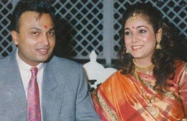 anil ambani, anil ambani love story, tina ambani