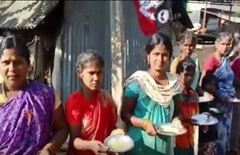 Tamil nadu elections, Tamil Nadu polls, Aiadmk, AIADMK MLA welcomed with bad quality rice, jansatta