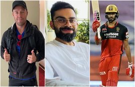AB deVilliers Virat Kohli Devdutt Padikkal IPL 2021 RCB Royal Challengers Bangalore
