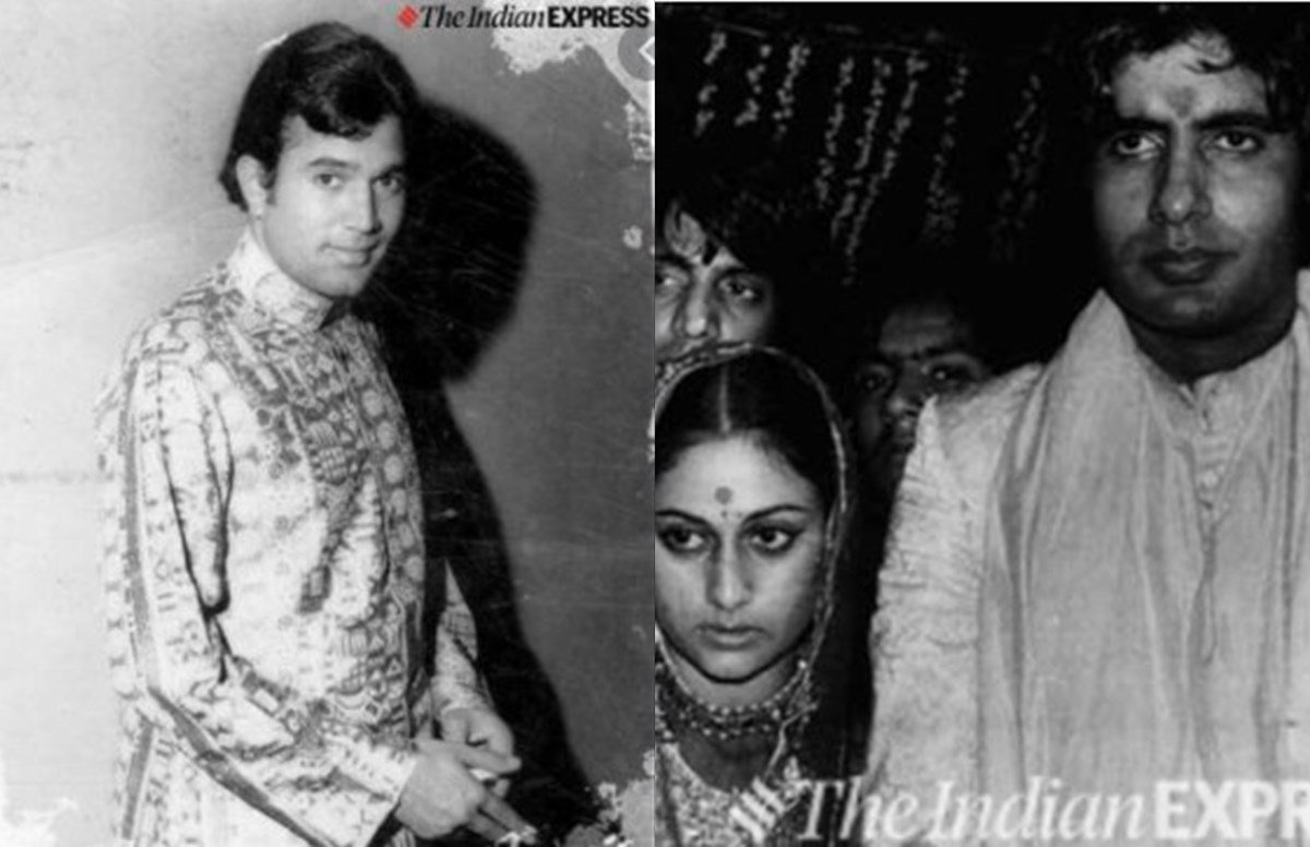 Rajesh Khanna, Amitabh Bachchan, Jaya Bachchan
