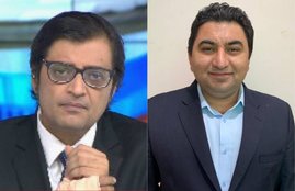 Arnab Goswami, Republic TV, Qamar Cheema