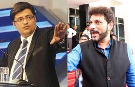 Arnab Goswami, Waris Pathan, Trending News