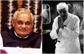 Atal Bihari Vajpayee, Pandit Jawaharlal Nehru,Congress