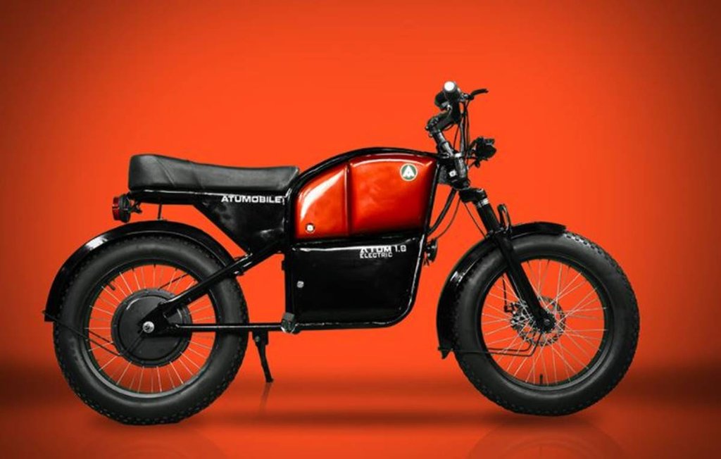 Atumobiles Pvt Ltd ने Atum 1.0 इलेक्ट्रिक मोटरसाइकिल। फोटो: atumobile.co वेबसाइट