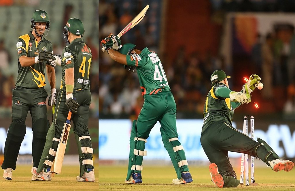 Bangladesh Legends Vs South Africa Legends Andrew Puttick Morne van Wyk