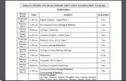 CISCE Board Exam 2021 Updates: सीआईएससीई बोर्ड 10वीं/12वीं की परीक्षाएं को लेकर बड़ी अपडेट, अधिकारी ने कही यह बात