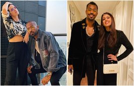 Hardik Pandya natasa stankovic BirthDay Wish Sakshi Dhoni Pankhuri Sharma