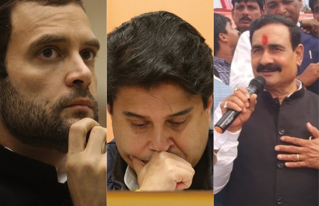 Jyotiraditya Scindia, INC, BJP
