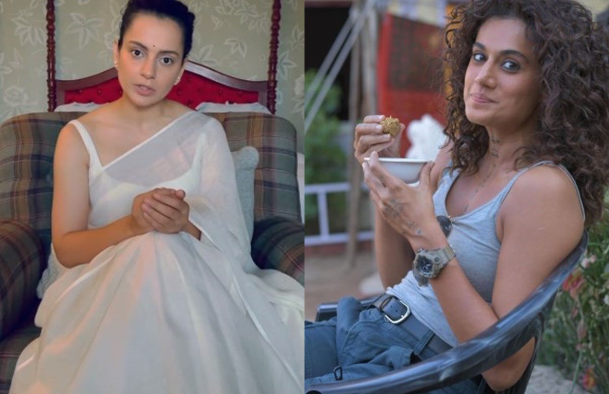 Kangana Ranaut, Taapsee Pannu, Anurag Kashyap, Kangana Ranaut Slam Taapsee, IT Raid, Kangana Ranaut, Taapsee Pannu, Anurag Kashyap, Kangana Ranaut Slam Taapsee, IT Raid,