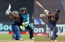 Krunal Pandya, Shikhar Dhawan