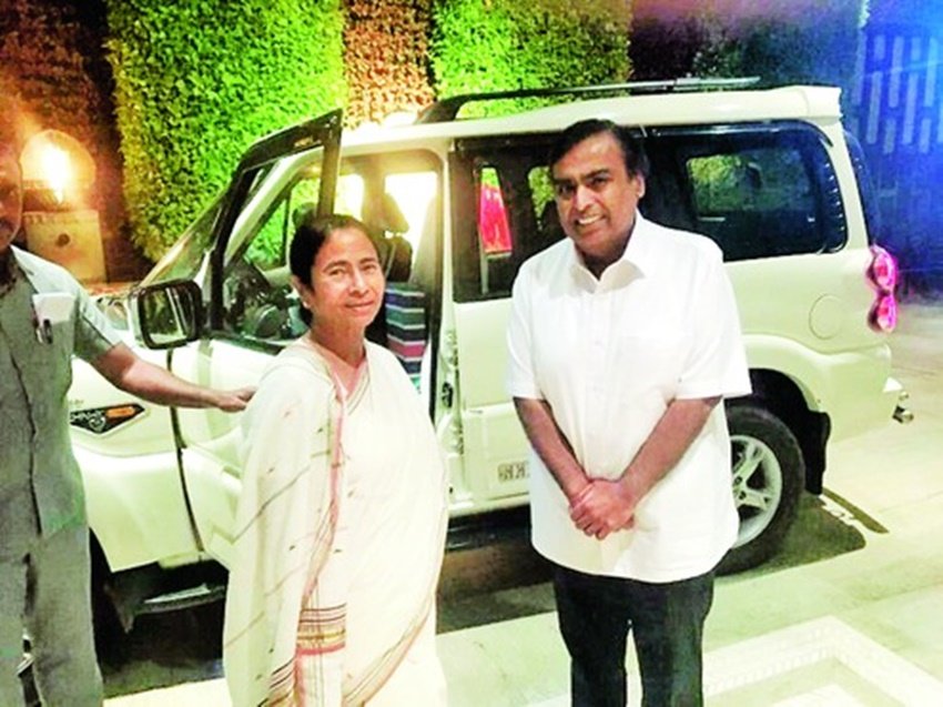 west bengal election, mamata banerjee house,Mukesh Ambani, TMC vs BJP