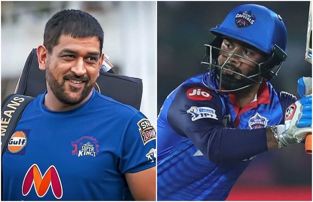 Mahendra Singh Dhoni Rishabh Pant Delhi Capitals Chennai Super Kings IPL 2021