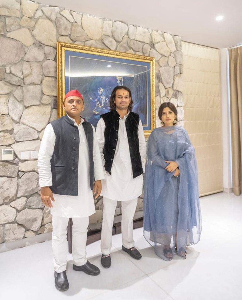 Rajlakshmi Yadav Dimple Yadav, Akhilesh Yadav SP, Mulayam Singh second wife