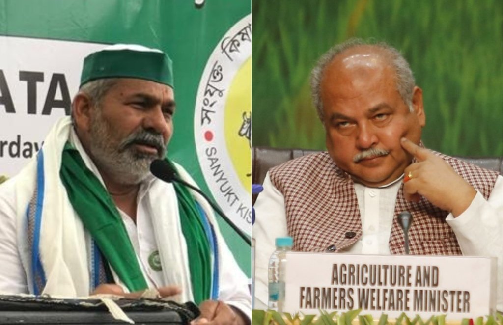 Farm Laws, Rakesh Tikait, Narendra Singh Tomar
