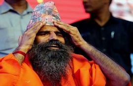 baba ramdev, mukesh ambani