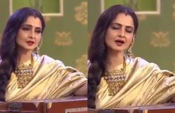 जब कपिल के शो में हारमोनियम लेकर बैठ गईं रेखा, सुनाया अमिताभ का चर्चित गाना ‘रंग बरसे भीगे…’ देखें VIDEO