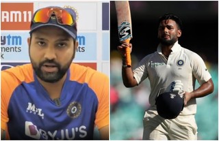 Rohit Sharma Rishabh Pant Ind vs Eng Narendra Modi Stadium