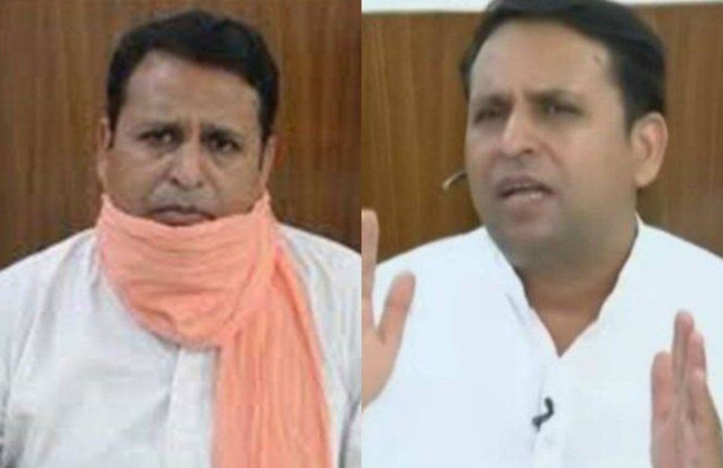 News 18 India, Amish Devgan, Live Debate, Antilia case, Amish Devgan, Shiv Sena leader in live debate,