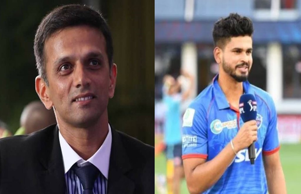 Shreyas Iyer, Rahul Dravid