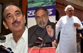 congress, gulam nabi aazad, anand sharma