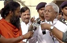 lalu yadav, baba ramdev, bihar