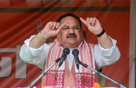 j p nadda, BJP, Assam