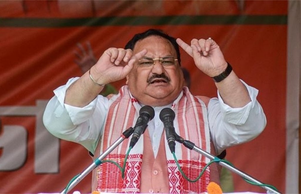 j p nadda, BJP, Assam