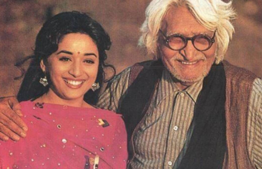 Madhuri Dixit, Anil Kapoor, MF Hussain