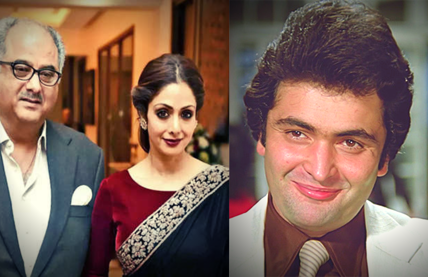 Rishi Kapoor,Sridevi, Boney Kapoor