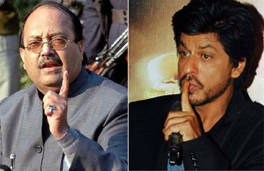 Amar Singh and Shahrukh Khan
