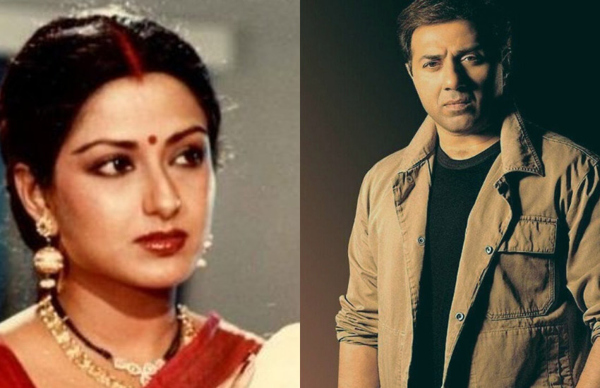Moushumi Chatterjee, Sunny Deol