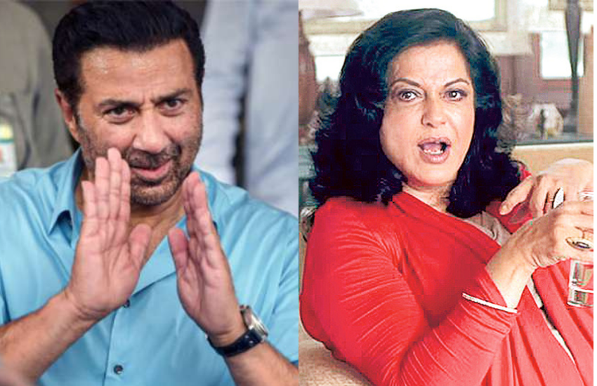 Moushumi Chatterjee, Sunny Deol