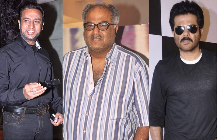 Anil Kapoor, Gulshan Grover, Boney Kapoor