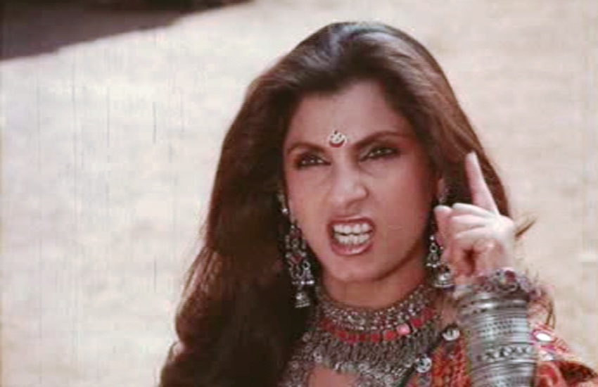 Dimple Kapadia, Dimple Kapadia anger