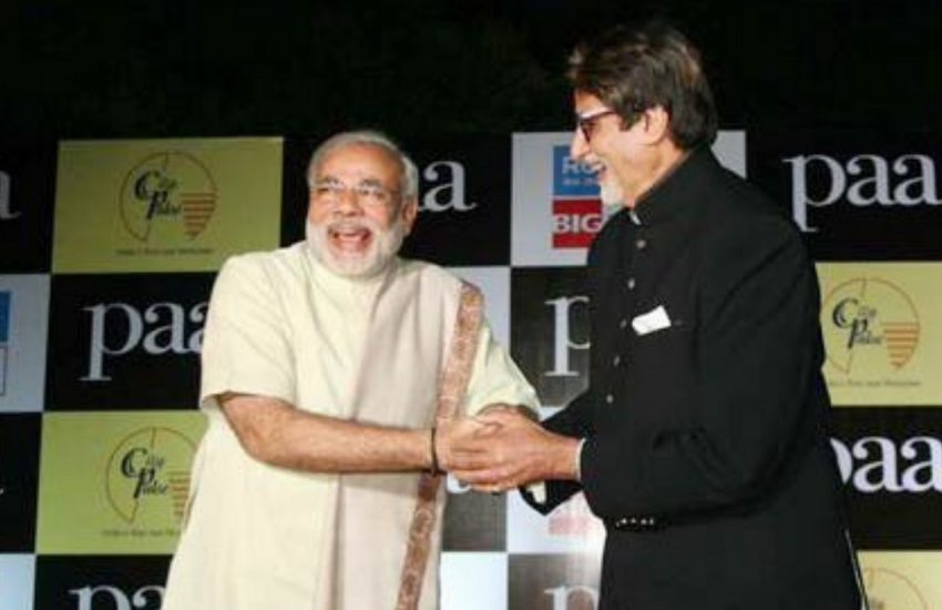 Amitabh Bachchan, Narendra Modi