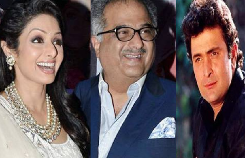 Rishi Kapoor,Sridevi, Boney Kapoor