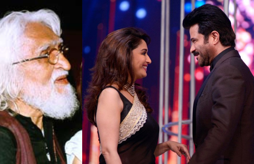 Madhuri Dixit, Anil Kapoor, MF Hussain
