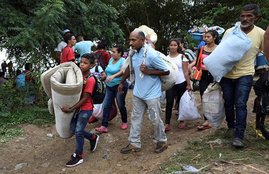 Clash in Venezuela
