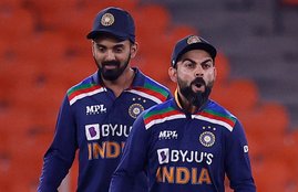 Virat Kohli KL Rahul India vs England 1st ODI