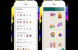 how to send holi sticker, best holi sticker 2021, whatsapp sticker 2021