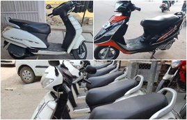 honda activa, tvs scooty, second hand bike