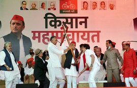 SP, Attack on Media, Muradabad