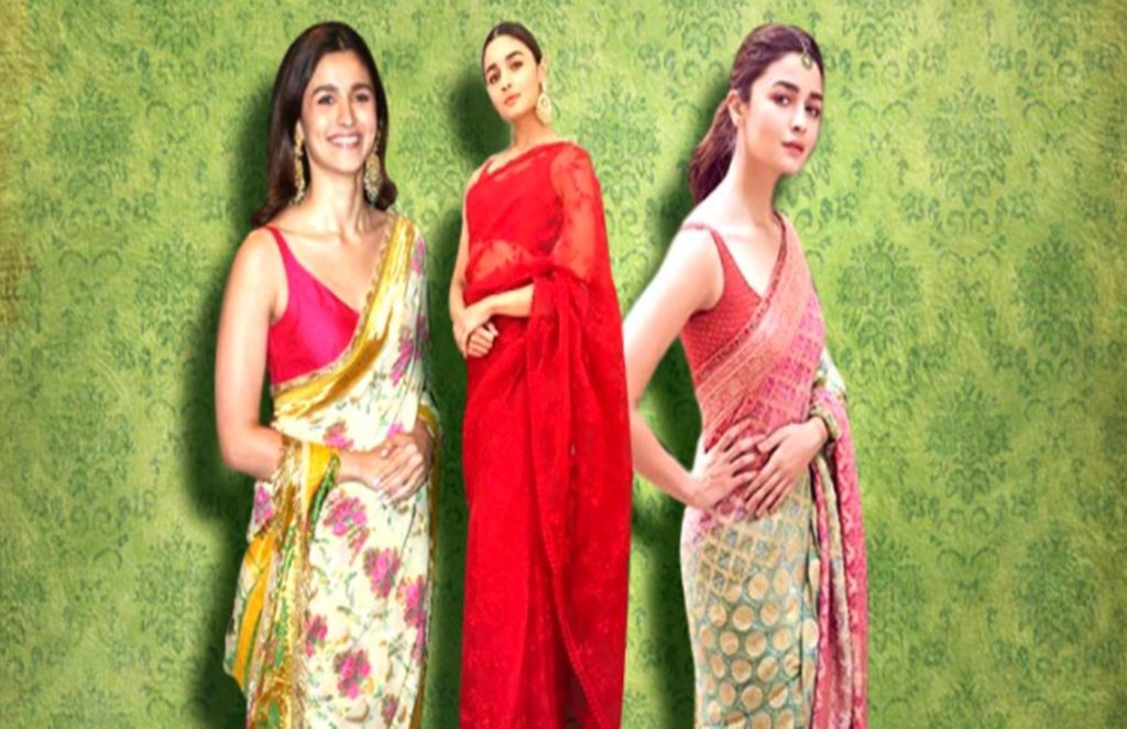 alia bhatt, alia bhatt photos, alia bhatt saree photos