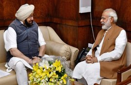 Captain Amarinder Singh, PM Narendra Modi