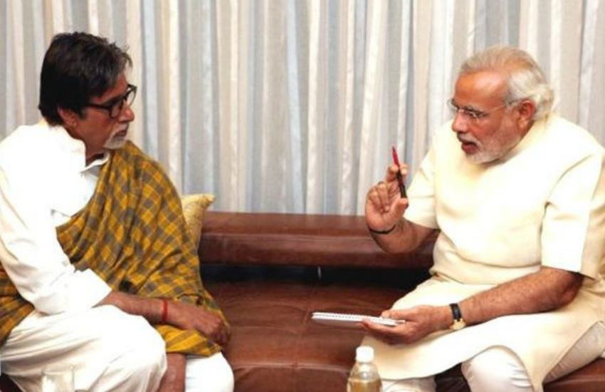 Amitabh Bachchan, Narendra Modi